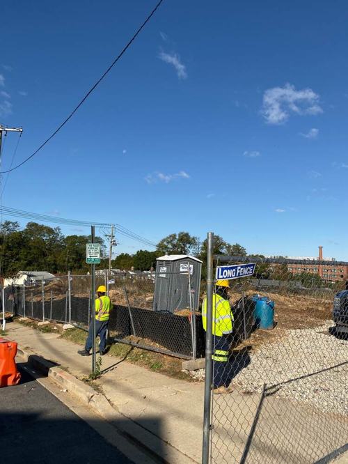Stefron crew on a DC job site